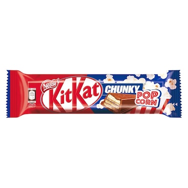 Nestle KitKat Chunky Popcorn Chocolate Bar - 40.5 gm