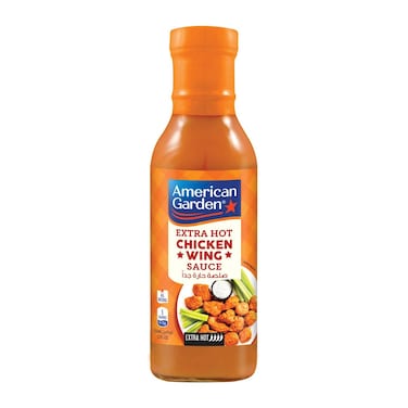 American Garden Chicken Wing Sauce - Extra Hot - 355 ml