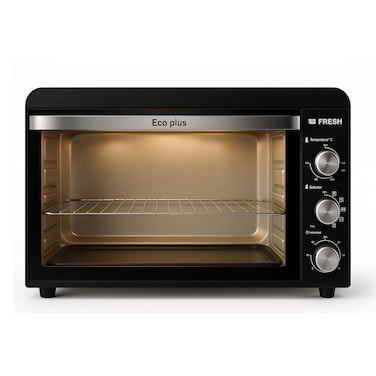 فرن كهربائي فريش كوزموس 48 لتر 2000 وات - اسود - FR4804RCL