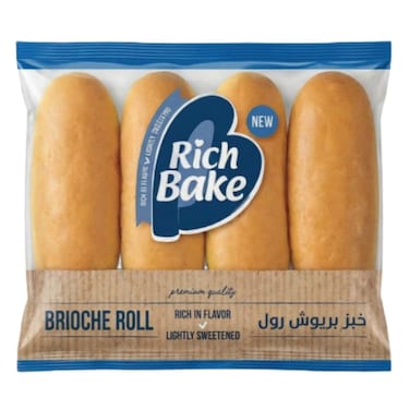 خبز بريوش ريتش بيك - 4 قطع