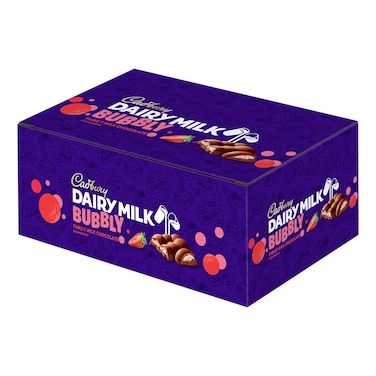شوكولاتة كادبوري ديري ميلك بابلي بالفراولة - 27 جم - 12 قطعة