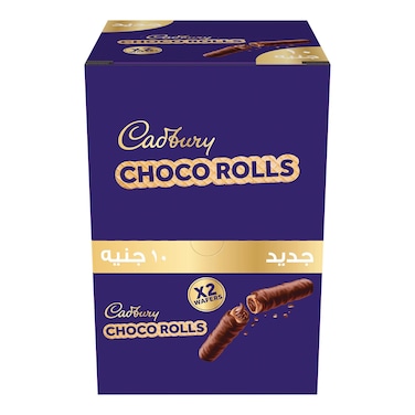 ويفر رولز كادبوري ديري ميلك 2 رول - 22 جرام - 12 قطعة