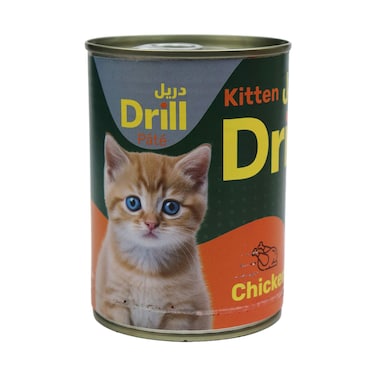 Drill Kitten Wet Food - Chicken - 400 gm