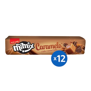 توفى كراميل القهوة دولتشي ميميكس - 9 قطع - عبوة من 12 قطعة