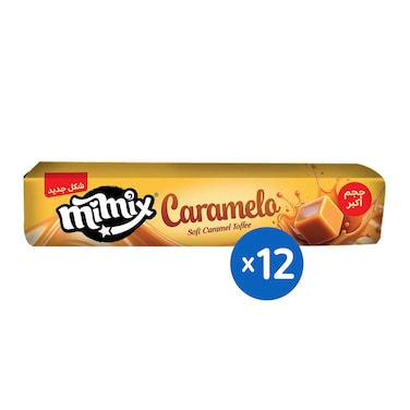 Mimix Caramelo Caramel Toffee - 9 Pieces - 12 Pack