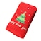 JAQ-P3HAND TOWEL CHRISTMAS30*30 RED