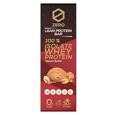 بار بروتين زيرو بنكهة زبدة الفول السوداني - 70 جم