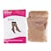 WOW SOCKS VOILE JACQUARD BEIGE 4