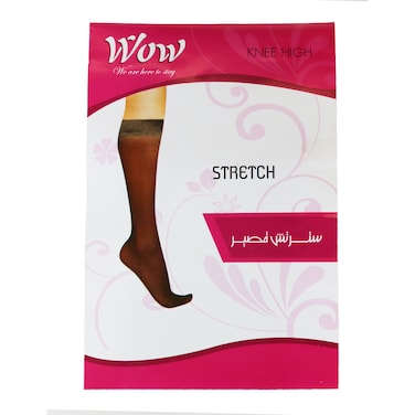 WOW KNEEHIGH STRETCH BLACK 201