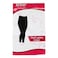 WOW TIGHTS STRETCH FOOTLESS BLK 2XL