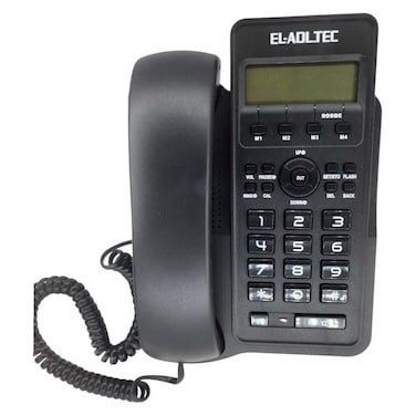 تليفون أرضي العدل تك مع خاصية عرض هوية المتصل - اسود - 999BE