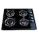 Unionaire Built-In Hob 4 Burners 60 Cm - Black - BH5060B8SMD