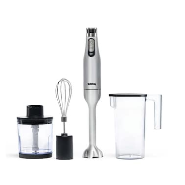 Tank Hand Blender 600ml 1200 Watt with Chopper 500 ml - Black - CM-6004