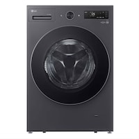 Lg Front Load Smart Automatic Washing Machine - 20kg - Grey + LG Dryer -10Kg - F4X5RYG24
