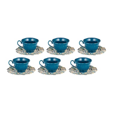 طقم قهوة لوتس صن رايز - 6 قطع