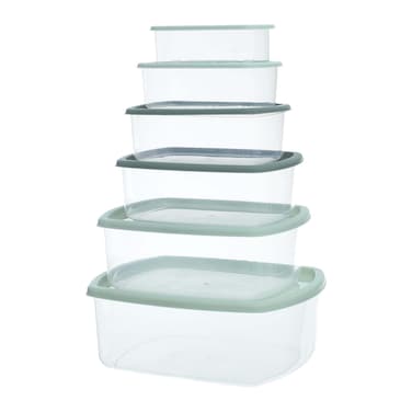طقم علب حفظ طعام غوندول - 6 قطع