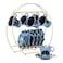 Lotus Coffee Cup Set - 12 Cups with Stand