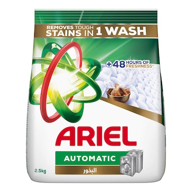 مسحوق غسيل أريال الأوتوماتيك برائحة البخور - 2.5 كجم