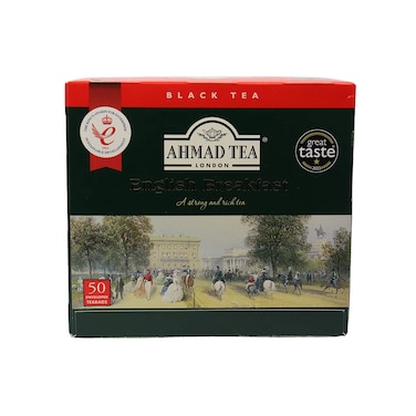 Ahmad Tea English Breakfast Tea - 50 Tea Bags