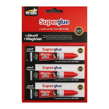 Unibond Super Glue 2+1 Free - 4gm