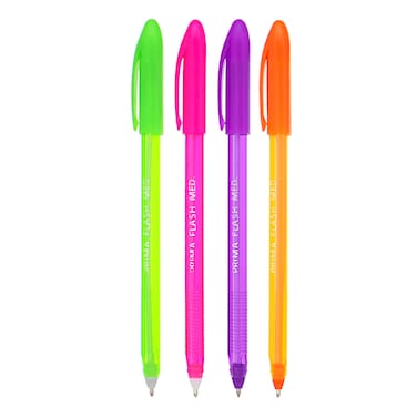 مجموعة أقلام بريما فلاش - 4 قطع