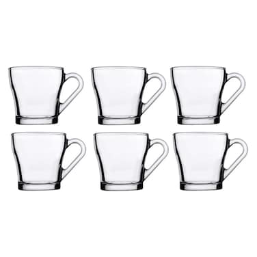 طقم أكواب شاي باشاباهتشي اريا - 6 قطع