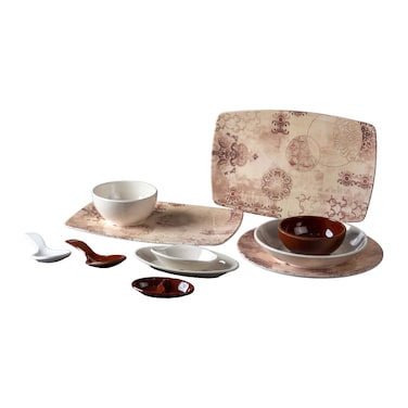 طقم عشاء المهندس ديكالز - 24 قطعة