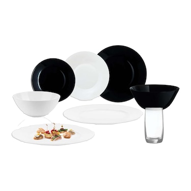 طقم عشاء لومينارك ميكس - 33 قطعة