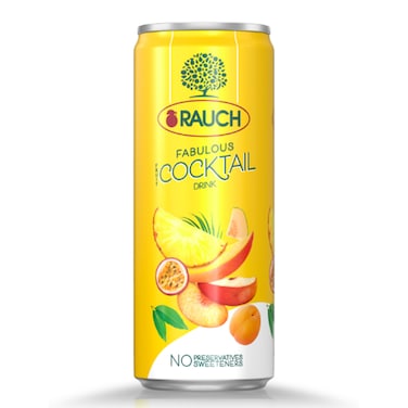عصير كوكتيل الفواكه راوخ - 355 مل