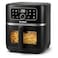 Fresh Air Fryer 5 Liter 1500 Watt Digital - Black - FAF-D1500B