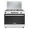 بوتاجاز غاز فريش روك 90 سم 5 شعلة - أسود - 22136