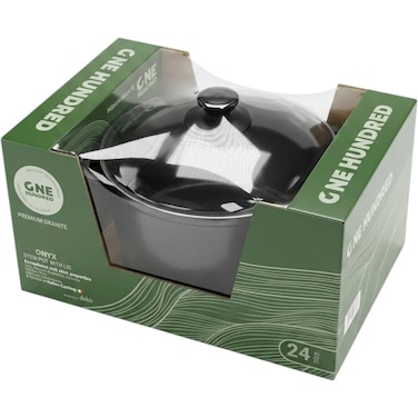 One Hundred Onyx Granite Pot - 20cm