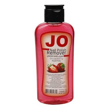 مزيل طلاء الأظافر جو - برائحة الفراولة - 125 مل