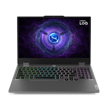 Lenovo LOQ 15IRX9 Laptop - Intel Core i5-13450HX - 512GB SSD - 16GB RAM - 15.6-inch - NVIDIA RTX 3050 - No OS - Luna Grey