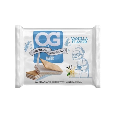 ويفر أوه جي ويفر محشو بكريمة الفانيليا