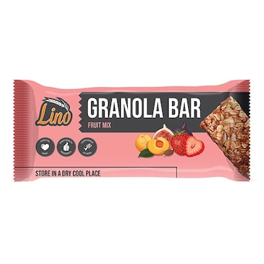 LINO GRANOLA BAR MIX FRUIT 55G*12