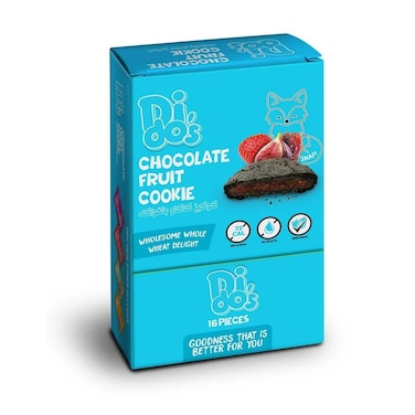 كوكيز ديدوز بالكاكاو والفواكه - 16 قطعة