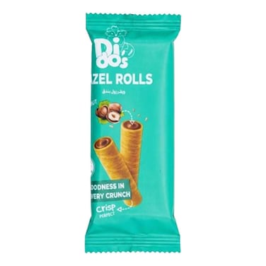 Didos Hazel Wafer Rolls - 28 gm