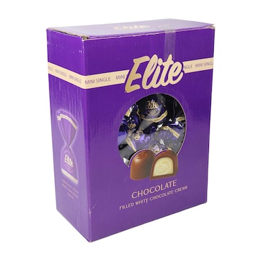 Elite Chocolate Filled with White Chocolate Cream - 1 kg