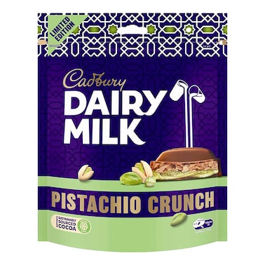Cadbury Dairy Milk Pistachio Crunch Mini Chocolate - 145 gm