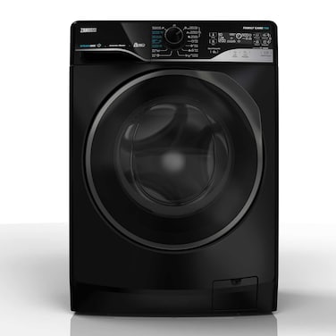 Zanussi Washing Machine 9 Kg Front Load Digital Inverter - Black - ZWF9221BR7