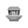 LG QuadWash Dishwasher 14 Place Settings 8 Programs Digital - Silver - DFC513FVE