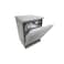 LG QuadWash Dishwasher 14 Place Settings 8 Programs Digital - Silver - DFC513FVE