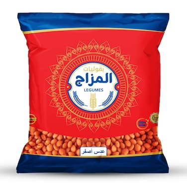 عدس أصفرالمزاج - 500 جرام