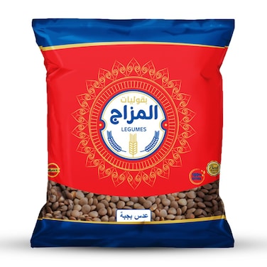 عدس بني المزاج - 500 جرام
