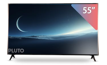 تليفزيون بلوتو 55 بوصة 4K فائق الدقة سمارت بريسيفر مدمج - PL-554KSB