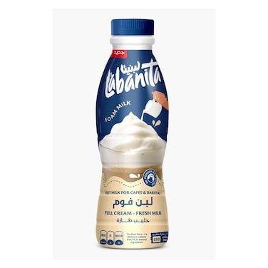 LABANITA FOAM MILK FULL CREAM 850M