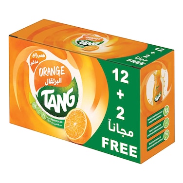 Tang Orange Powder Drink - 20gm - 14 Pieces