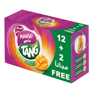 مشروب تانج بنكهة المانجو - 20 جرام - 14 قطعة

