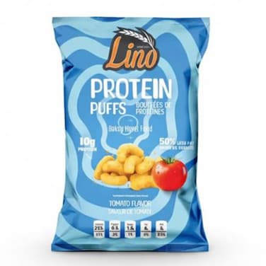 Lino Snacks Protein Puffs with Tomato - 30 gm

